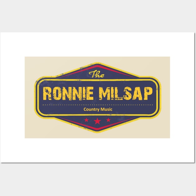 Ronnie Milsap Wall Art by Money Making Apparel